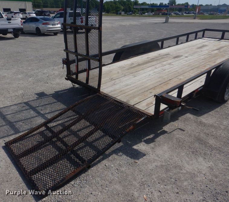 image for item KD9037 2019 Maxwell Ironstar  utility trailer