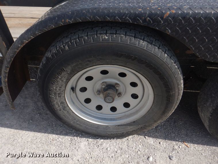 image for item KD9037 2019 Maxwell Ironstar  utility trailer