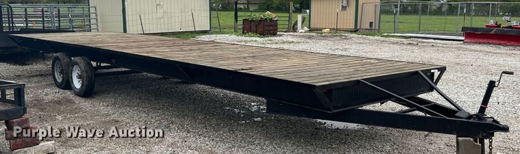 image for item KG9707 1993 Shop built  utility trailer
