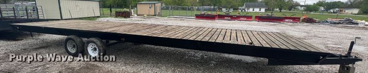 image for item KG9707 1993 Shop built  utility trailer