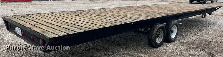 image for item KG9707 1993 Shop built  utility trailer