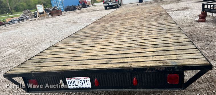 image for item KG9707 1993 Shop built  utility trailer