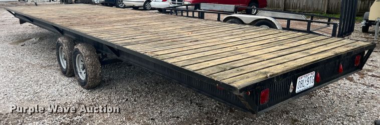 image for item KG9707 1993 Shop built  utility trailer