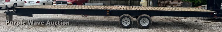 image for item KG9707 1993 Shop built  utility trailer