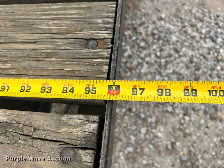 image for item KG9707 1993 Shop built  utility trailer