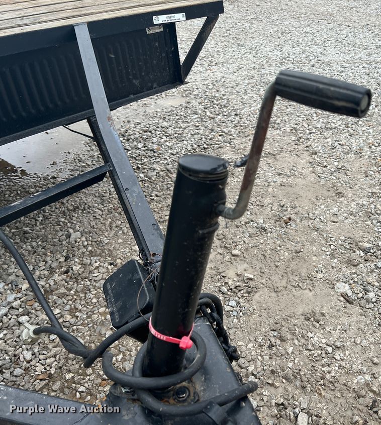 image for item KG9707 1993 Shop built  utility trailer