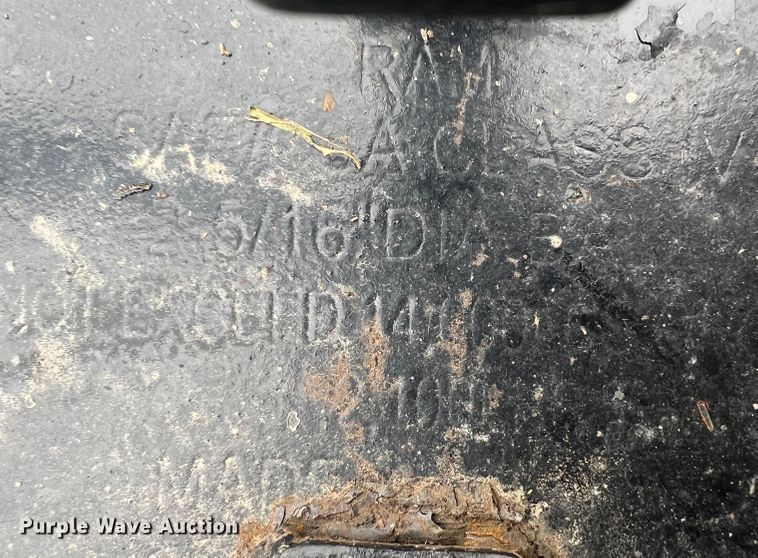 image for item KG9707 1993 Shop built  utility trailer