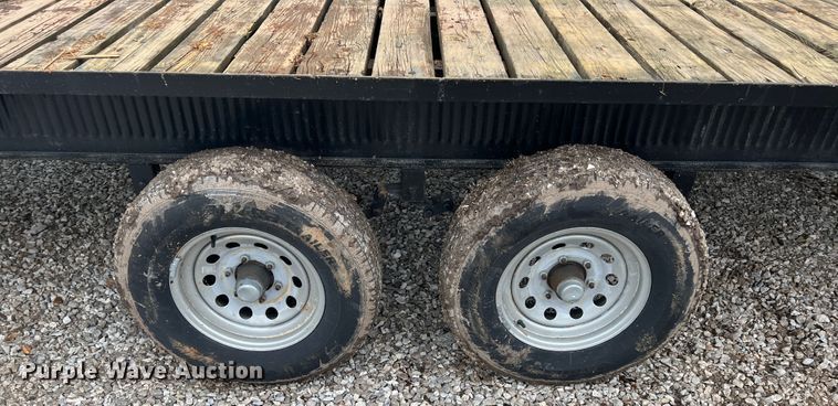 image for item KG9707 1993 Shop built  utility trailer