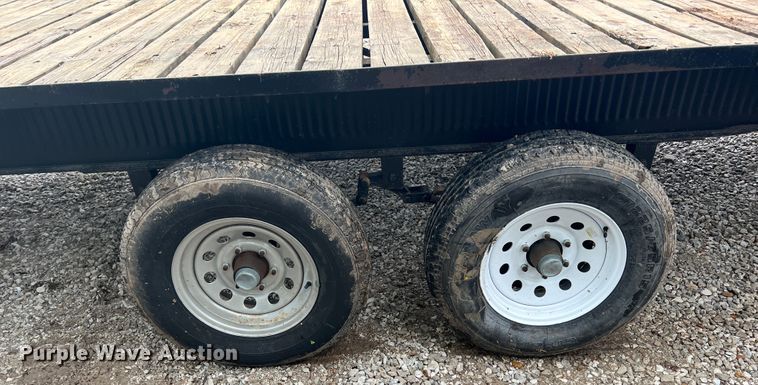 image for item KG9707 1993 Shop built  utility trailer