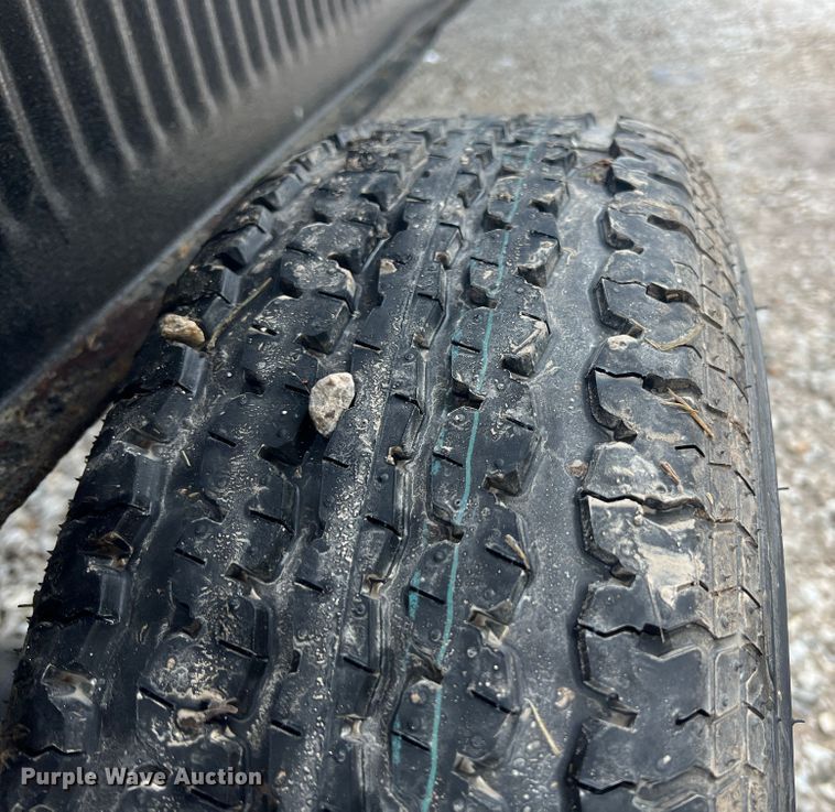 image for item KG9707 1993 Shop built  utility trailer