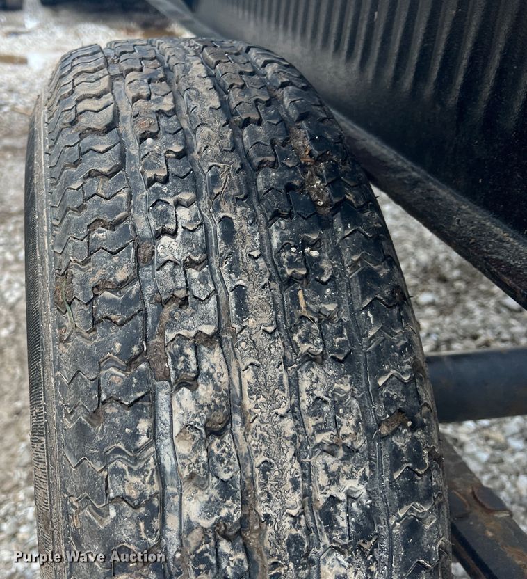 image for item KG9707 1993 Shop built  utility trailer