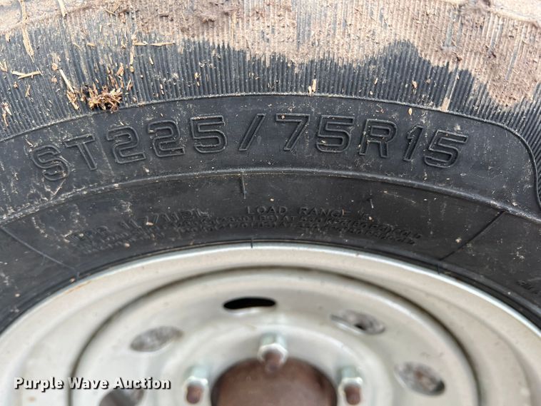 image for item KG9707 1993 Shop built  utility trailer