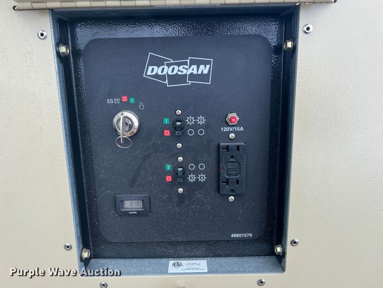 image for item KG9708 2013 Doosan LSCWKUB-60HZ-T4F  light plant
