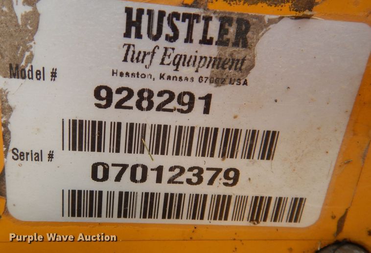 image for item KN9863 Hustler FasTrak  ZTR lawn mower