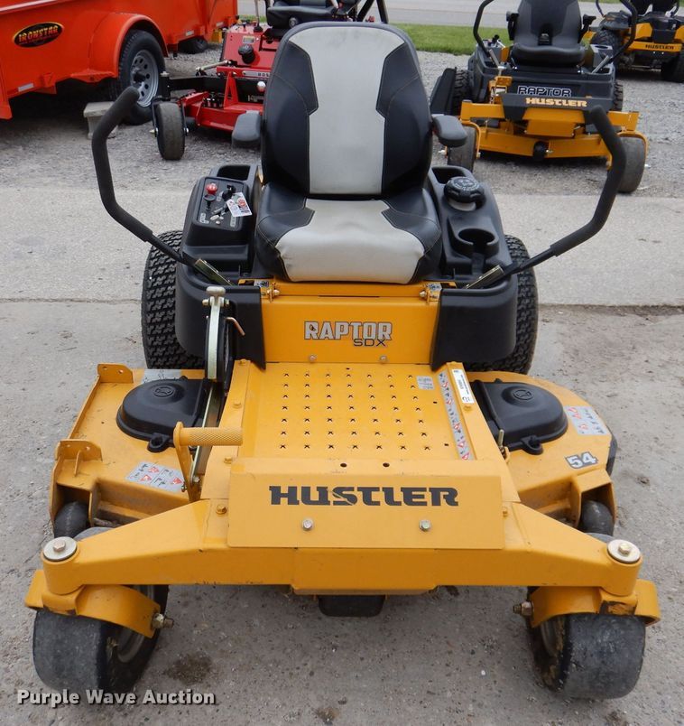 image for item KN9864 Hustler Raptor SDX  ZTR lawn mower