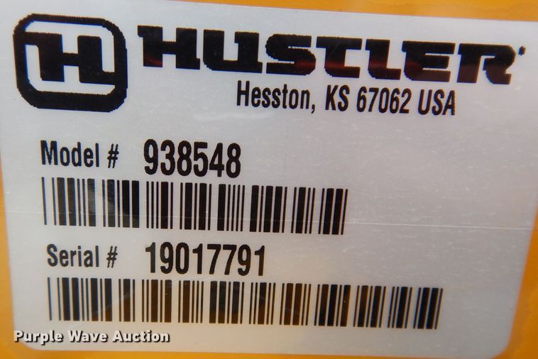 image for item KN9864 Hustler Raptor SDX  ZTR lawn mower