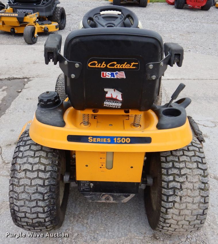 image for item KN9865 Cub Cadet GT1554  lawn mower