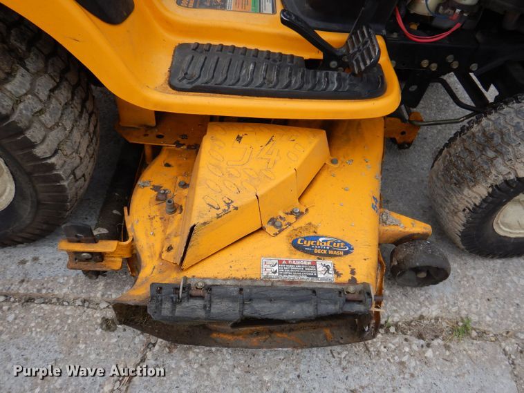 image for item KN9865 Cub Cadet GT1554  lawn mower