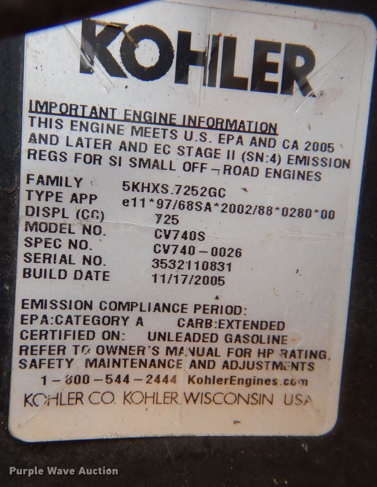 image for item KN9865 Cub Cadet GT1554  lawn mower