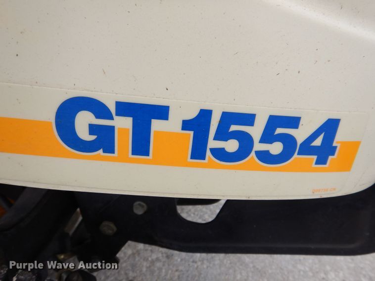 image for item KN9865 Cub Cadet GT1554  lawn mower