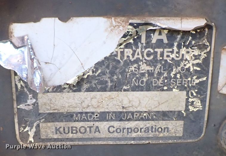 image for item KQ9673 Kubota L4200  tractor