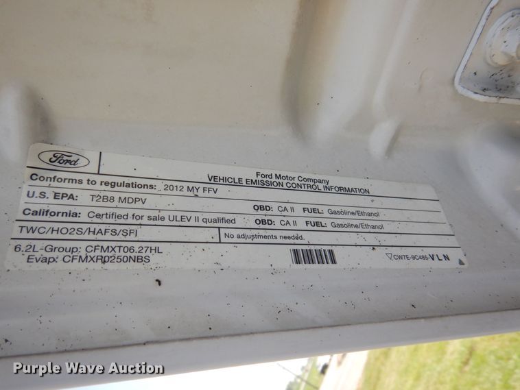 image for item KR9345 2012 Ford F250 Super Duty XL  SuperCab pickup truck