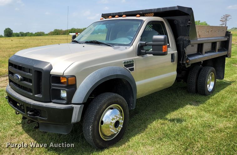 image for item KR9359 2008 Ford F550  dump truck