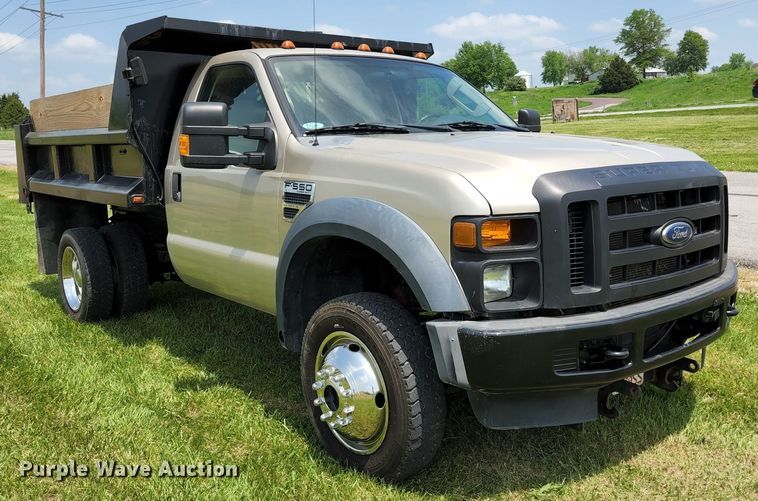 image for item KR9359 2008 Ford F550  dump truck