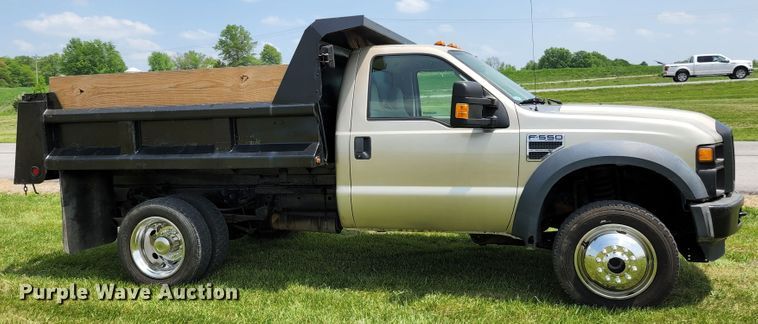image for item KR9359 2008 Ford F550  dump truck