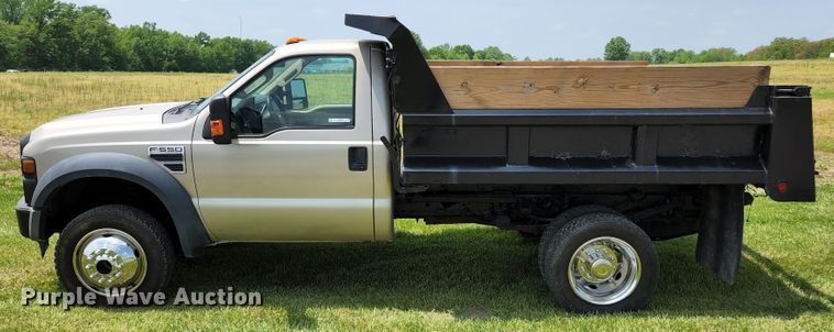image for item KR9359 2008 Ford F550  dump truck