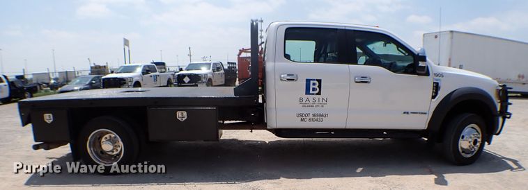 image for item MF9344 2019 Ford F550 Super Duty XL  flatbed truck