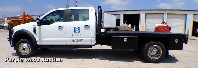 image for item MF9344 2019 Ford F550 Super Duty XL  flatbed truck