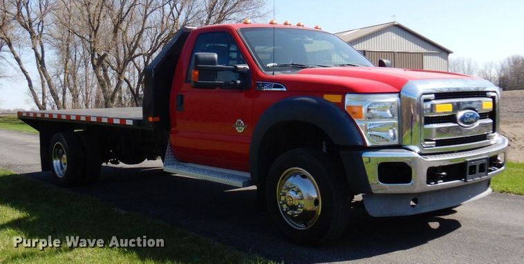 image for item MF9595 2011 Ford F450 Super Duty  flatbed truck