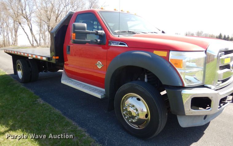 image for item MF9595 2011 Ford F450 Super Duty  flatbed truck