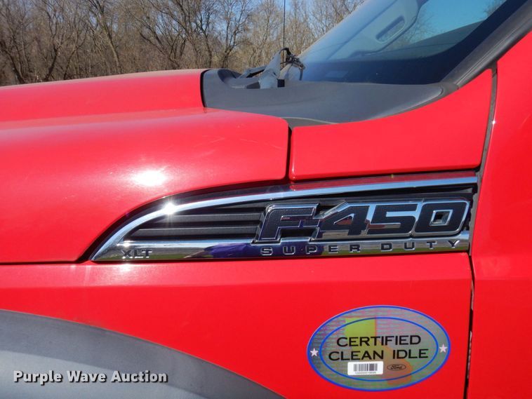 image for item MF9595 2011 Ford F450 Super Duty  flatbed truck