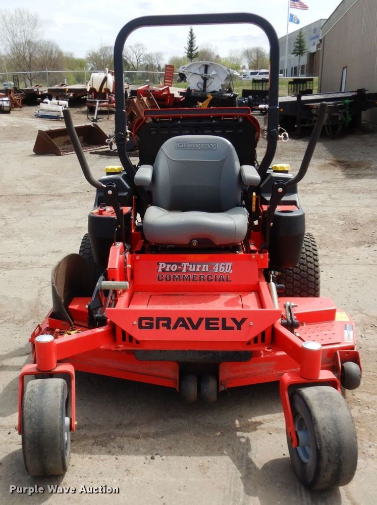 image for item MF9598 Gravely Pro Turn 460  ZTR lawn mower