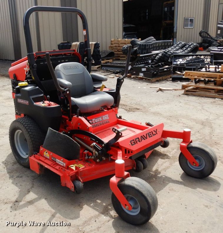 image for item MF9598 Gravely Pro Turn 460  ZTR lawn mower