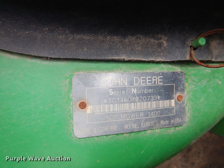 image for item MF9599 John Deere 1445  lawn mower