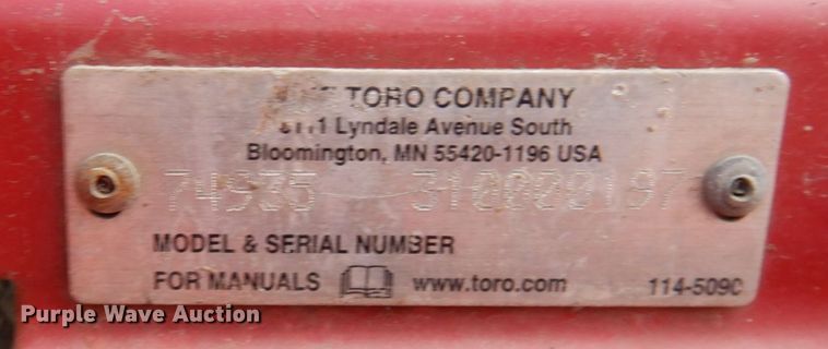 image for item MF9600 Toro Z Master  ZTR lawn mower