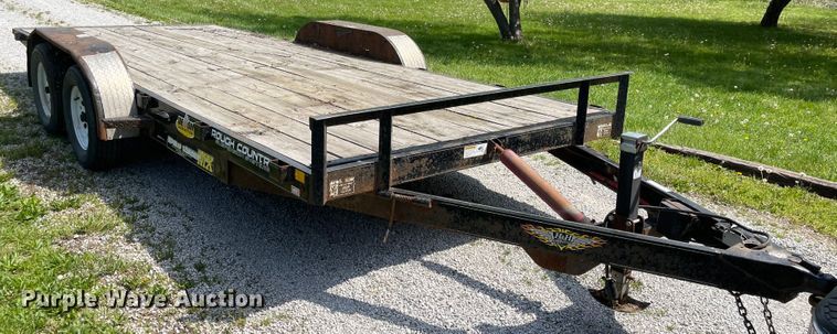 image for item MJ9712 2013 H&H  tilt deck utility trailer