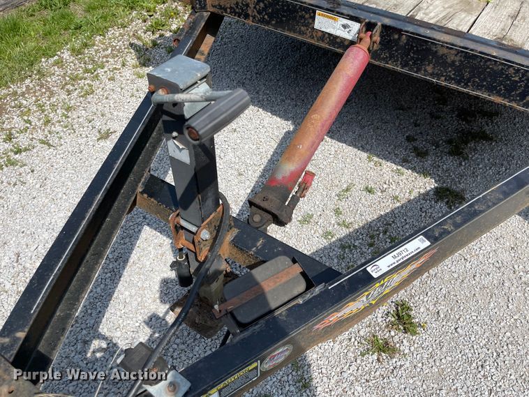 image for item MJ9712 2013 H&H  tilt deck utility trailer