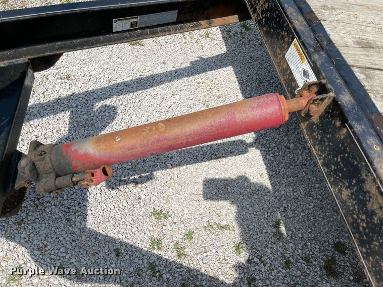 image for item MJ9712 2013 H&H  tilt deck utility trailer