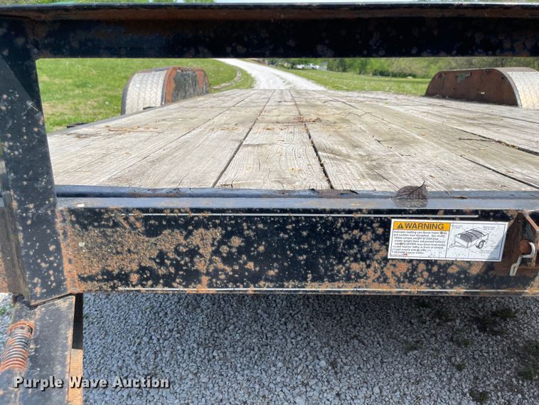 image for item MJ9712 2013 H&H  tilt deck utility trailer