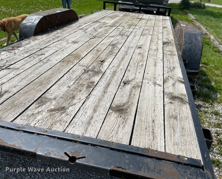 image for item MJ9712 2013 H&H  tilt deck utility trailer