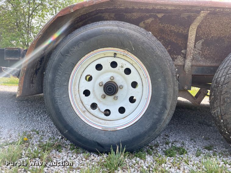 image for item MJ9712 2013 H&H  tilt deck utility trailer