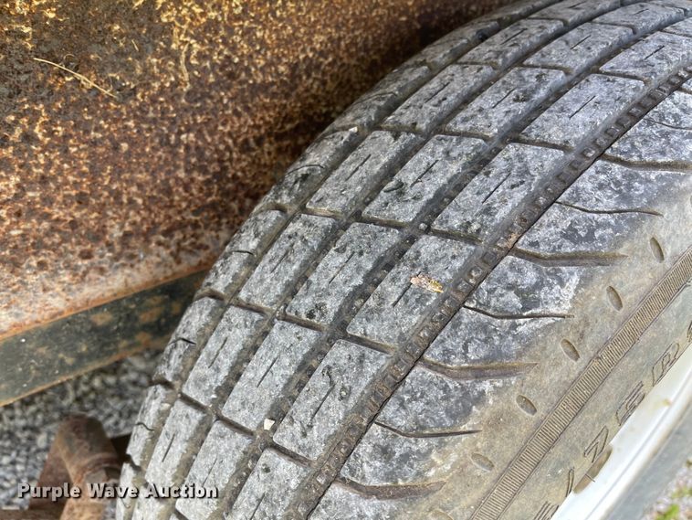 image for item MJ9712 2013 H&H  tilt deck utility trailer