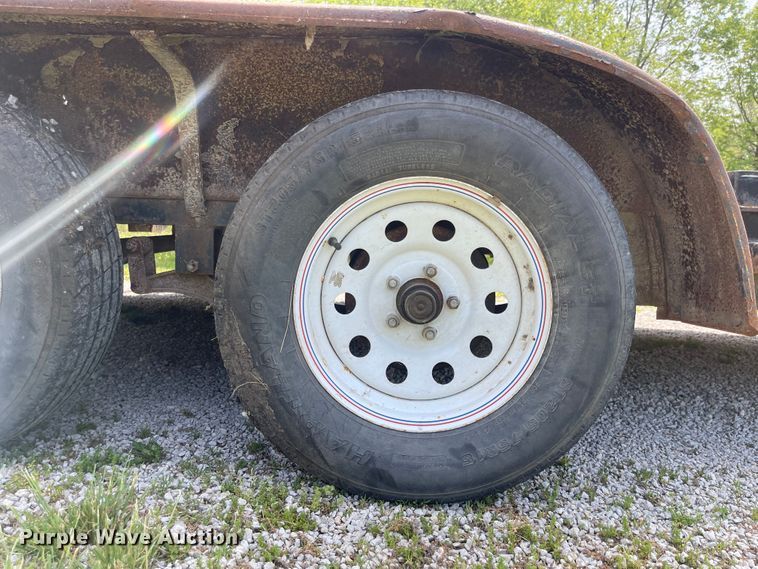 image for item MJ9712 2013 H&H  tilt deck utility trailer