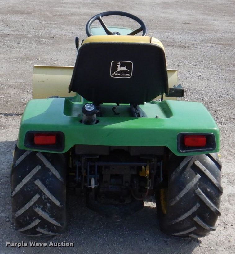 image for item MU9593 John Deere 322  lawn mower