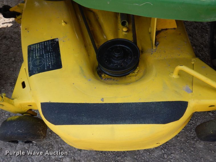 image for item MU9593 John Deere 322  lawn mower