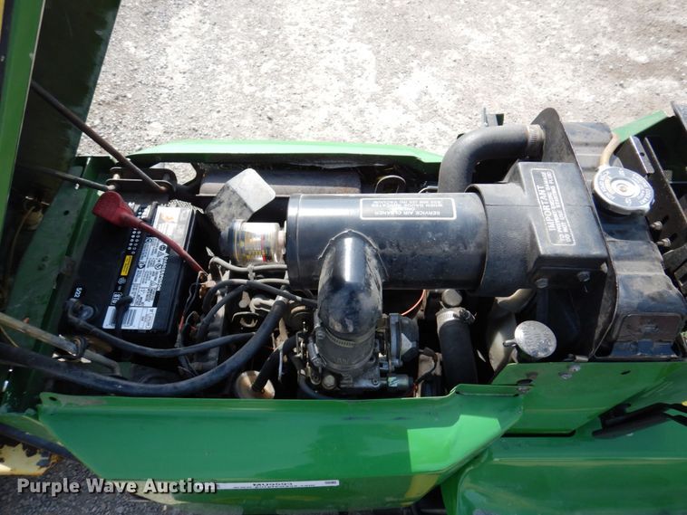 image for item MU9593 John Deere 322  lawn mower